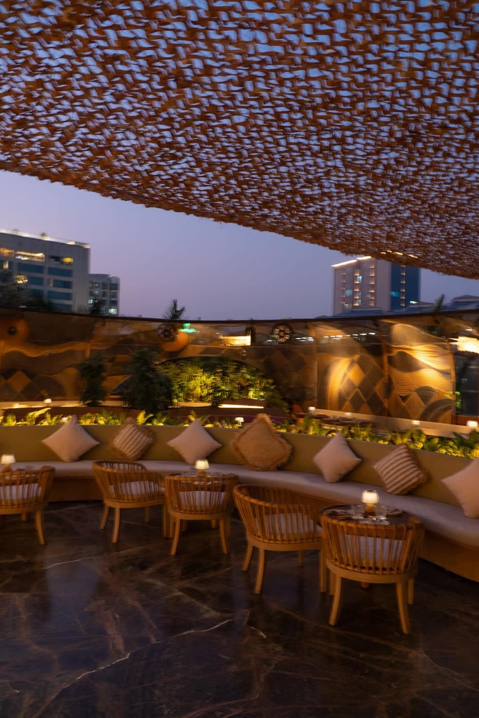 Ambient Evening Setting